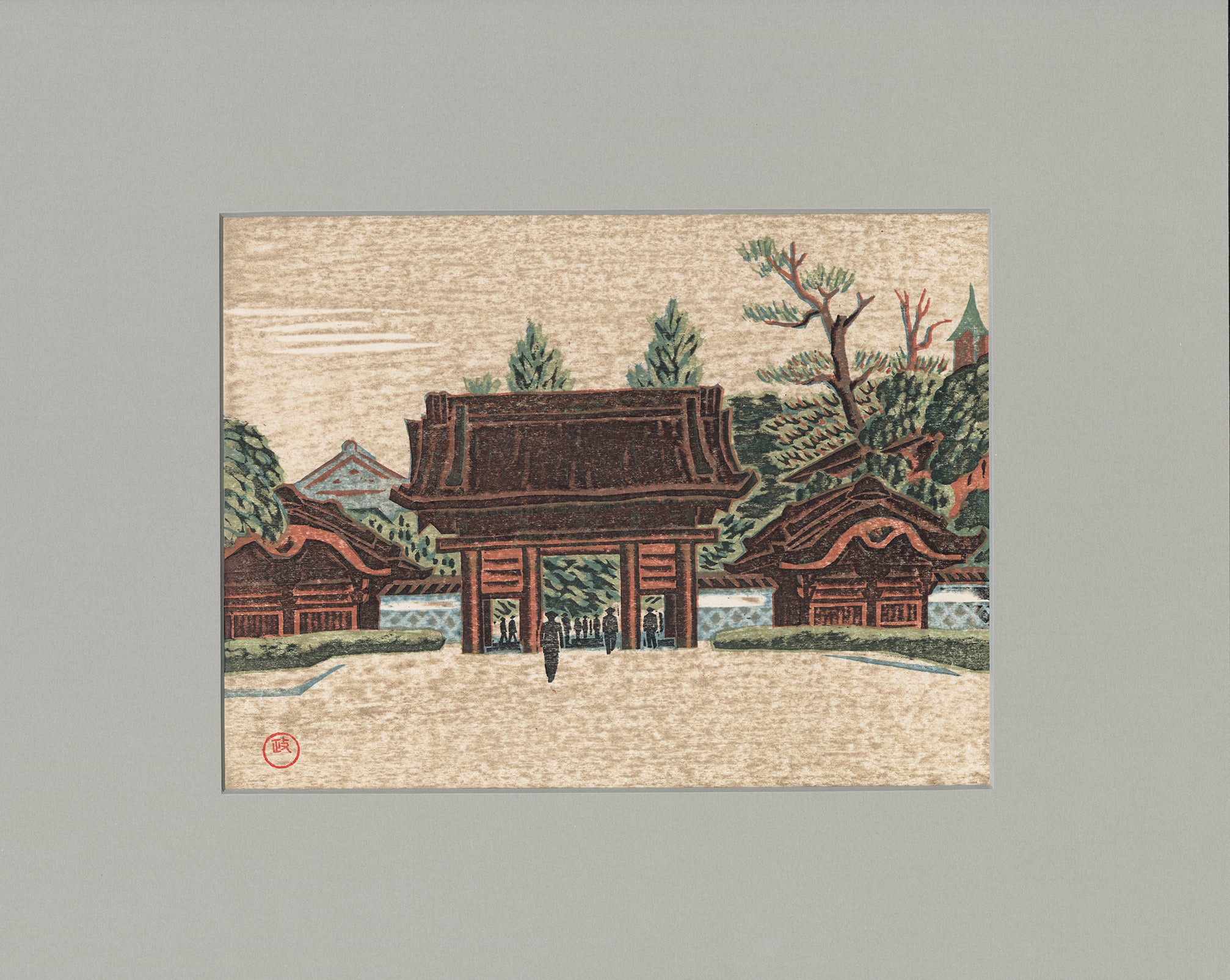 前田政雄：帝国大学の赤い門帝大赤門前田正夫 – Egenolf Gallery