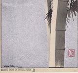 リリアン・メイ・ミラー：日本の竹の朝の雪
