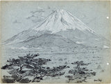 Martin Lewis (1880-1962): Mount Fuji, Seen from Shoji