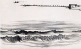 Obata: View of Mt Tamalpais across the San Francisco Bay (Sold)