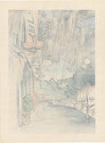Obata: Spring Rain, Berkeley, California (Sold)