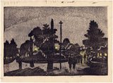 Oda Kazuma: Night In Akasaka (Sold)