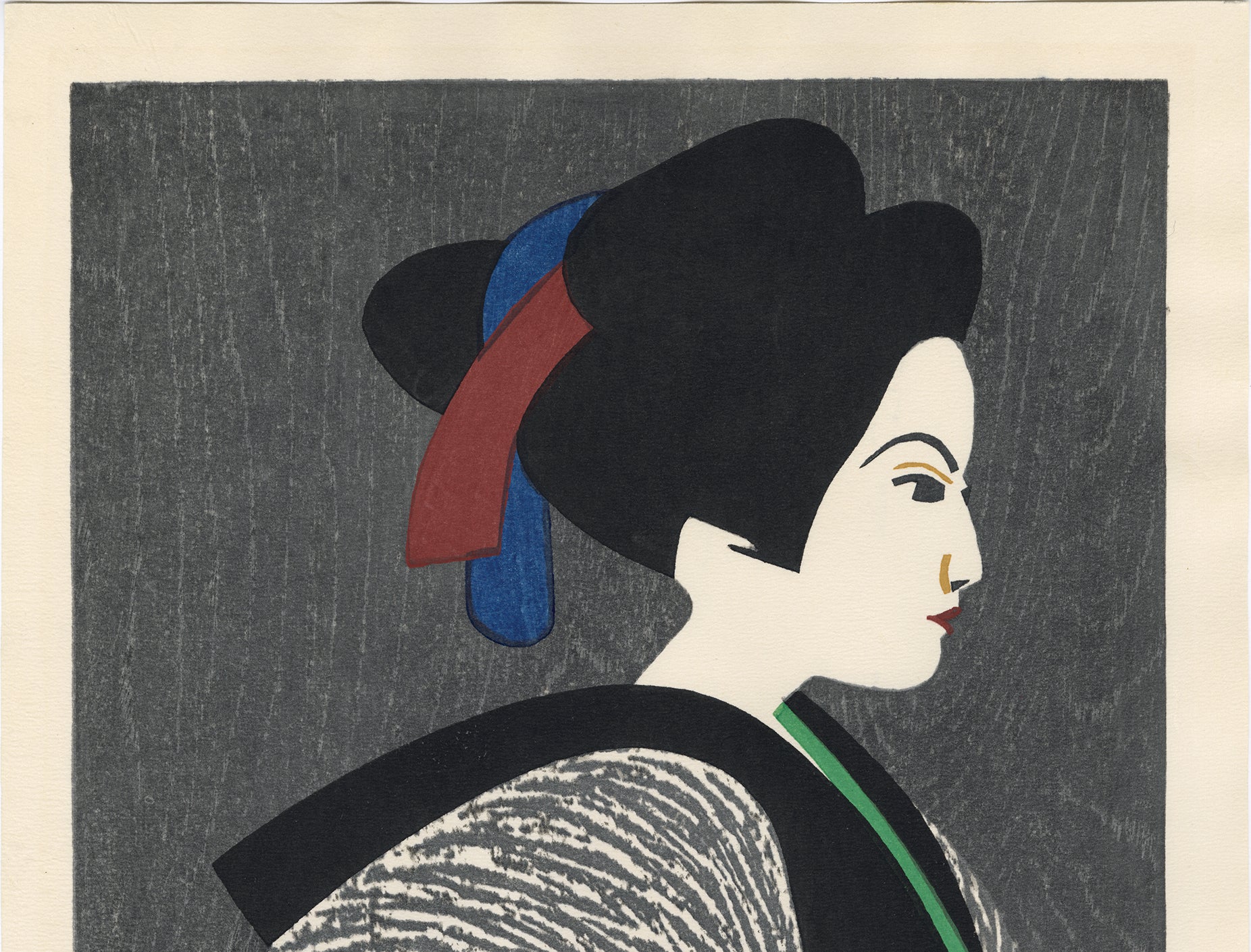 斉藤清：文楽人形（販売済み） – Egenolf Gallery Japanese Prints