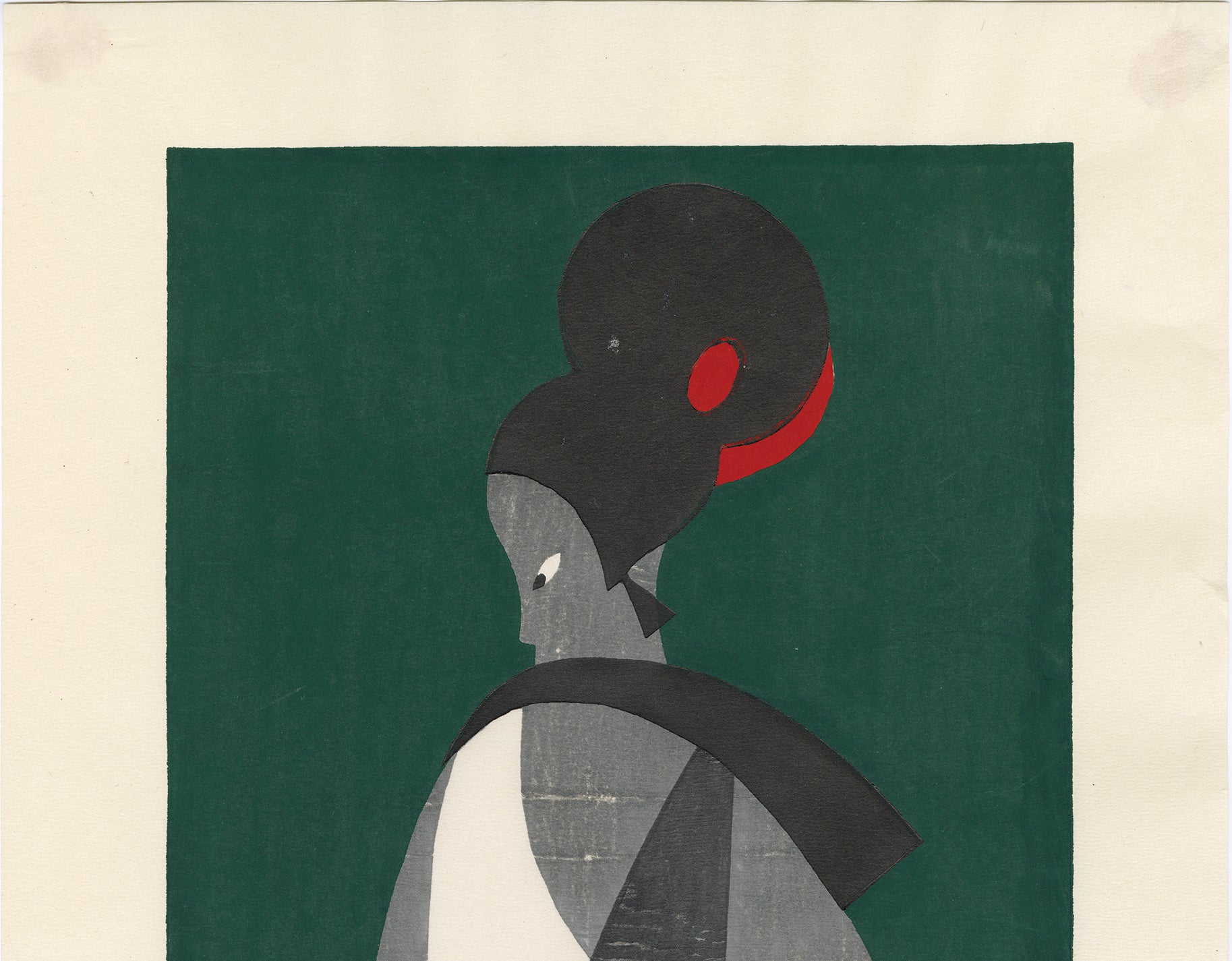 斉藤清：淡路人形（販売済み） – Egenolf Gallery Japanese Prints