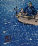 Ishizaki Shigetoshi 石崎重利: Sailboat in Snowstorm (Sold)