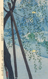Kasamatsu Shirō 紫浪: Ueno Park and Shinobazu Pond (Sold)