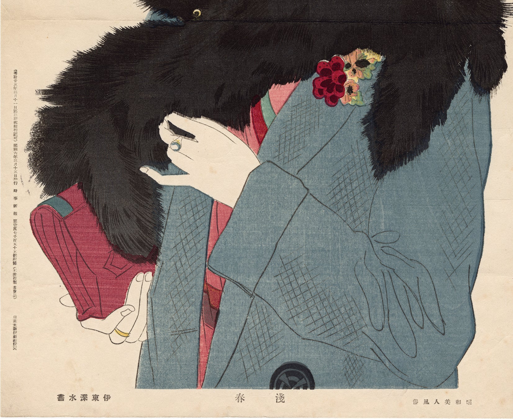 伊東深水 伊東深水:早春(販売済み) – Egenolf Gallery 伊東深水 伊東深水:早春(販売済み) – Egenolf Gallery