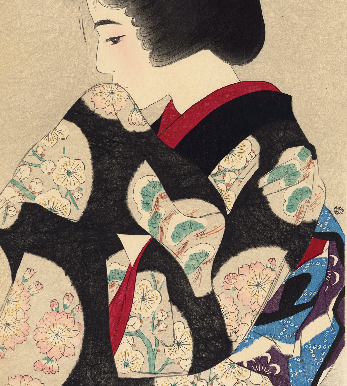 伊東深水伊東深水：来春を考える（SOLD） – Egenolf Gallery Japanese