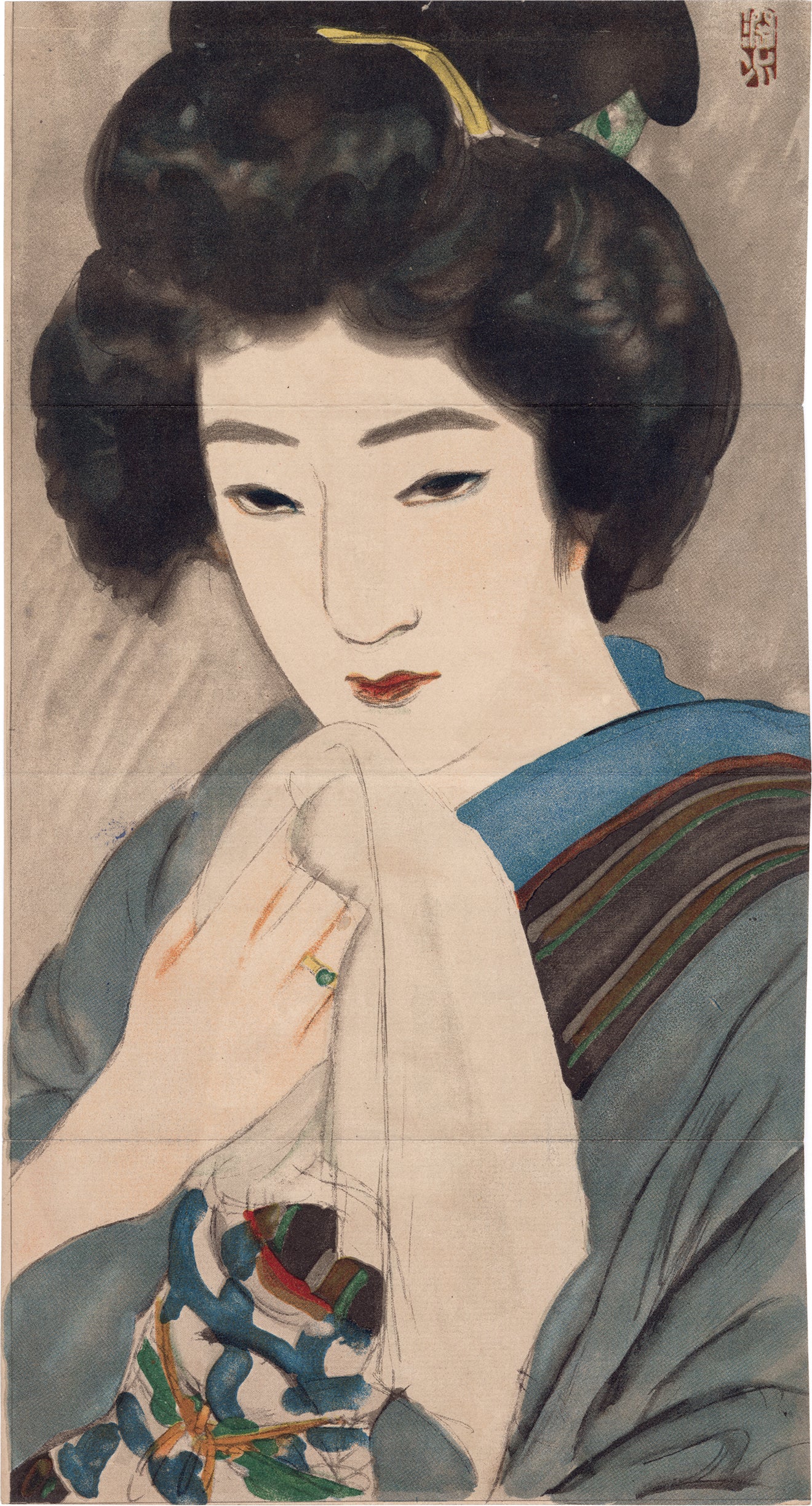 新版画美人（20th C美人画） – Egenolf Gallery Japanese Prints