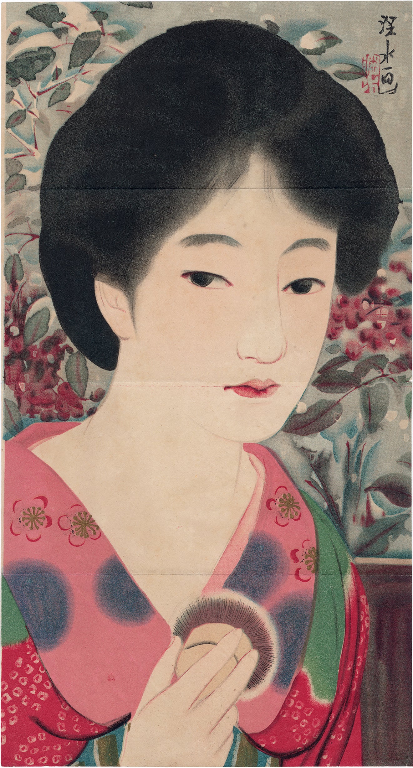 新版画美人（20th C美人画） – Egenolf Gallery Japanese Prints