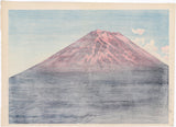 深水：夕焼けの富士山（販売）