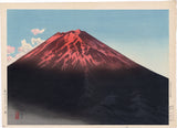 Shinsui: Mount Fuji in the Sunset Glow (Sold)