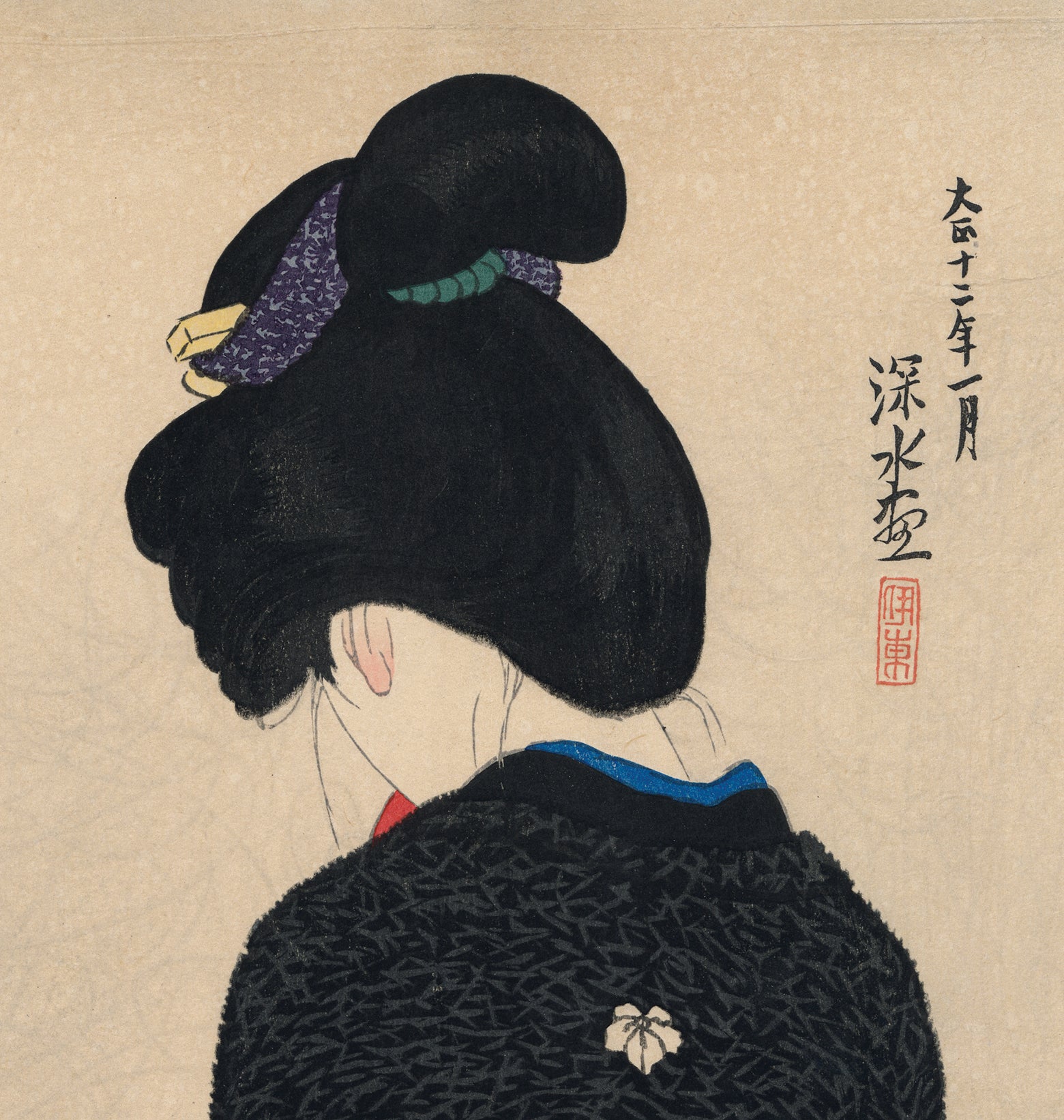 伊東深水 伊東深水：フットウォーマー（コタツ） プレ地震（SOLD