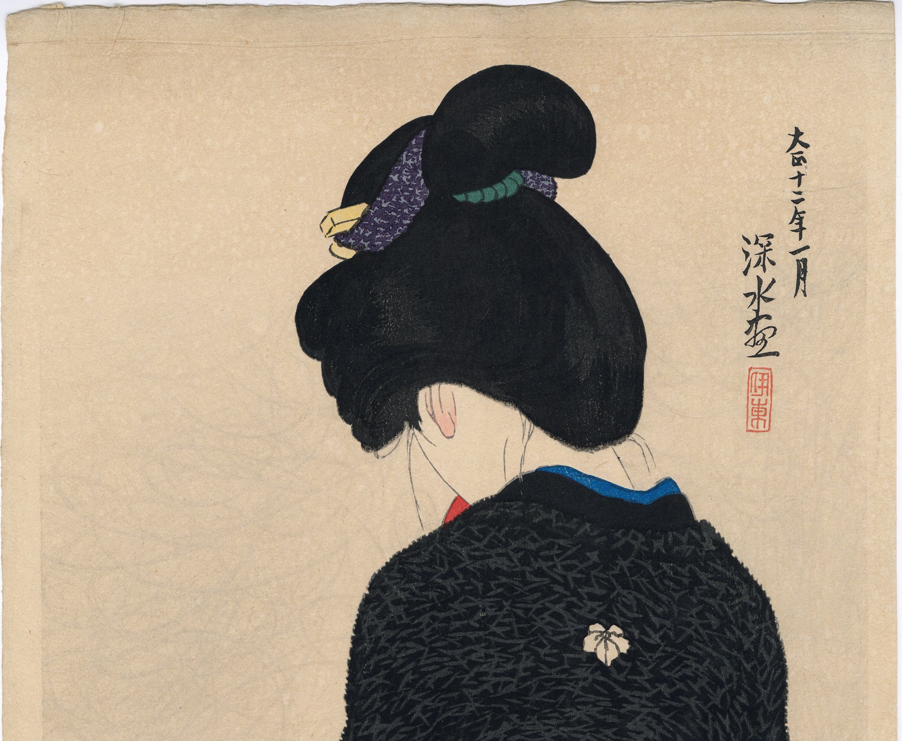 伊東深水 伊東深水：フットウォーマー（コタツ） プレ地震（SOLD