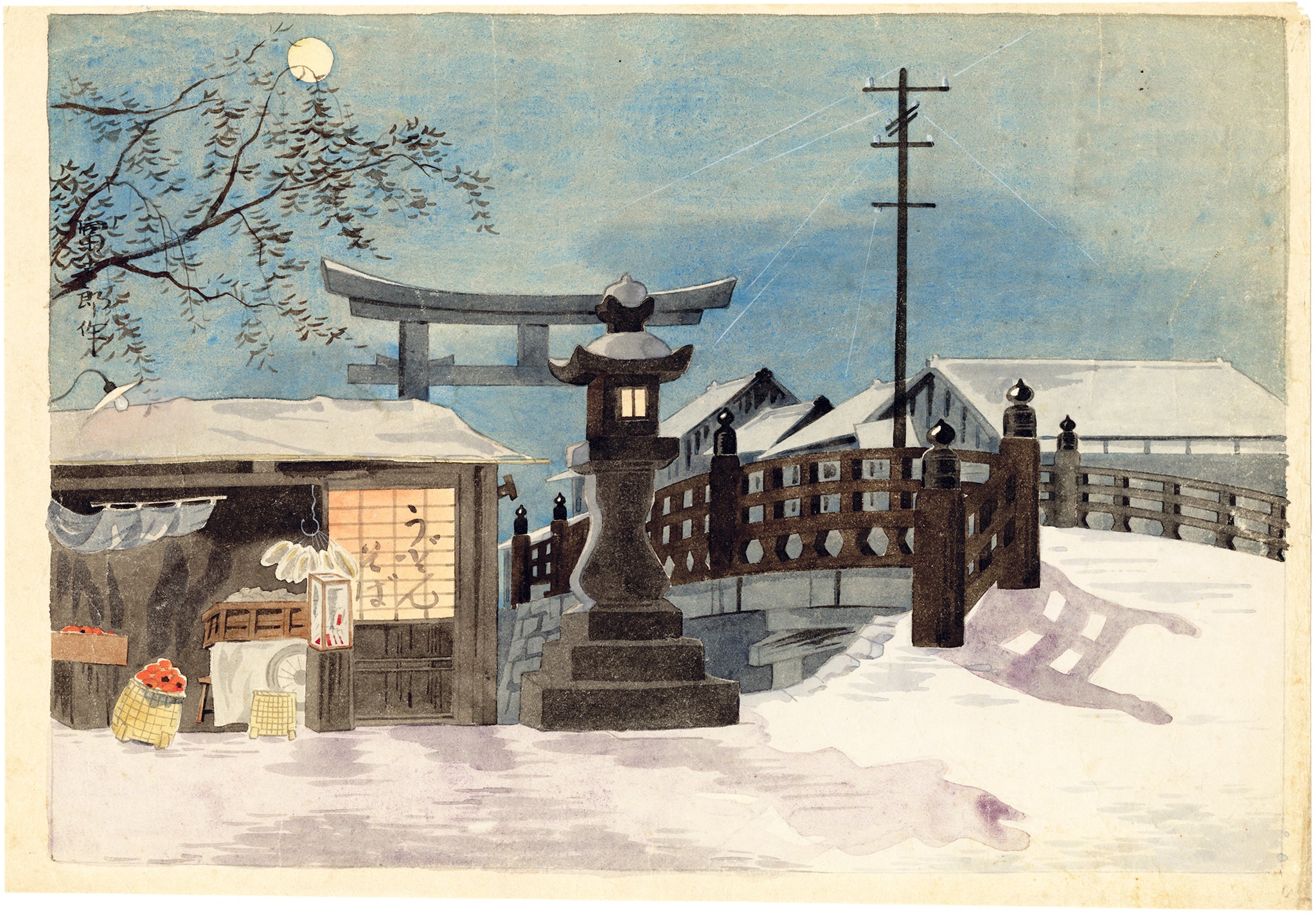 徳吉富吉郎 紀州亀山神社の絵・証明・版画（販売） – Egenolf