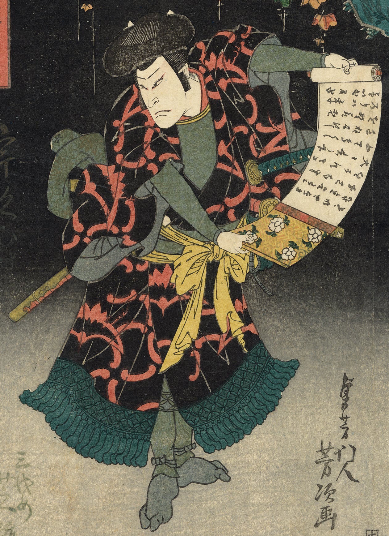 吉嗣：中村芝翠二世の洞窟版版（販売） – Egenolf Gallery Japanese Prints