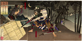 Yoshitoshi 芳年: Ôkubo Hikozaemon Protects the Hidden Shogun (Sold)