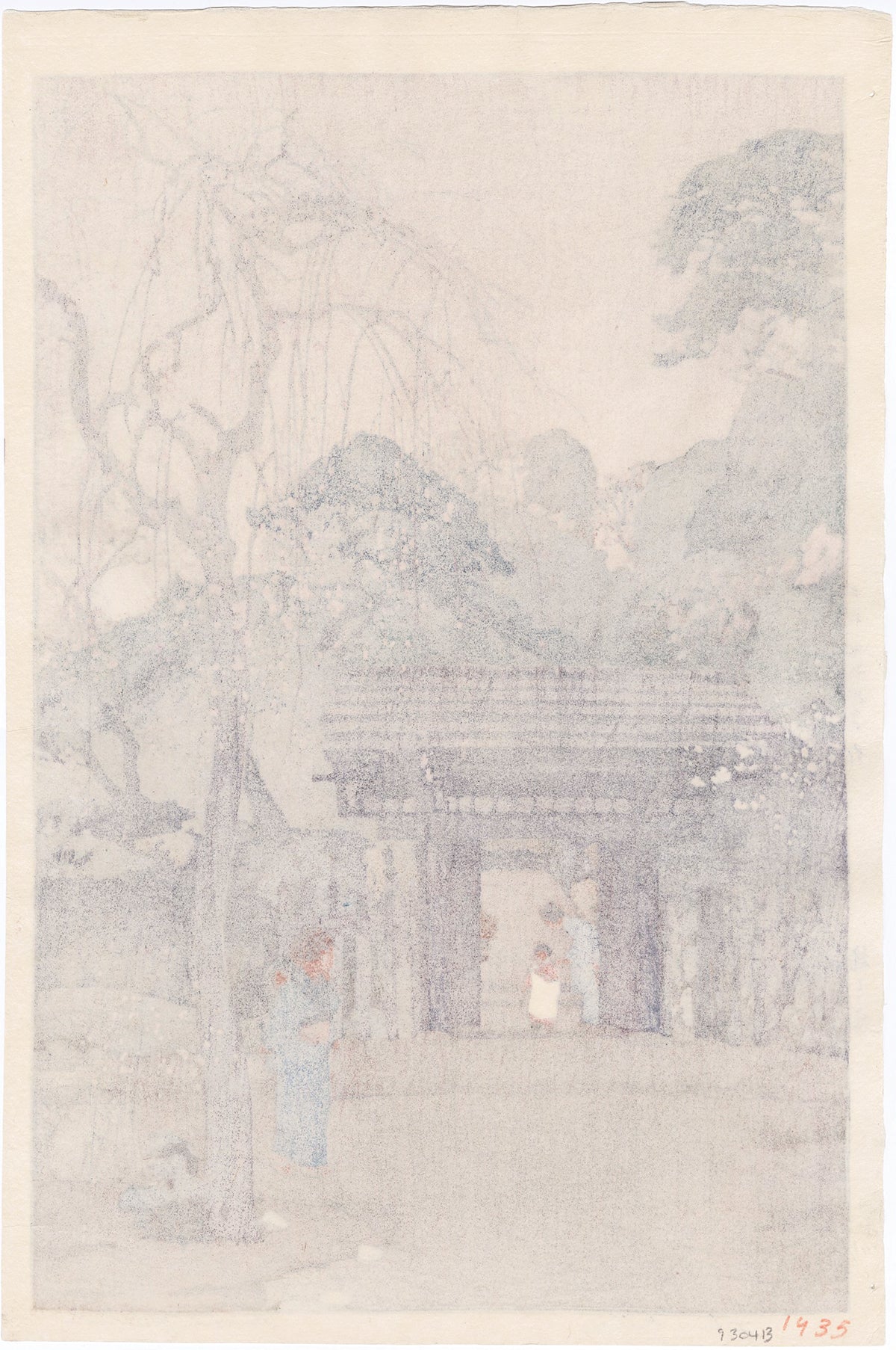 吉田博吉田博：プラムゲートウェイ梅之家（販売） – Egenolf Gallery