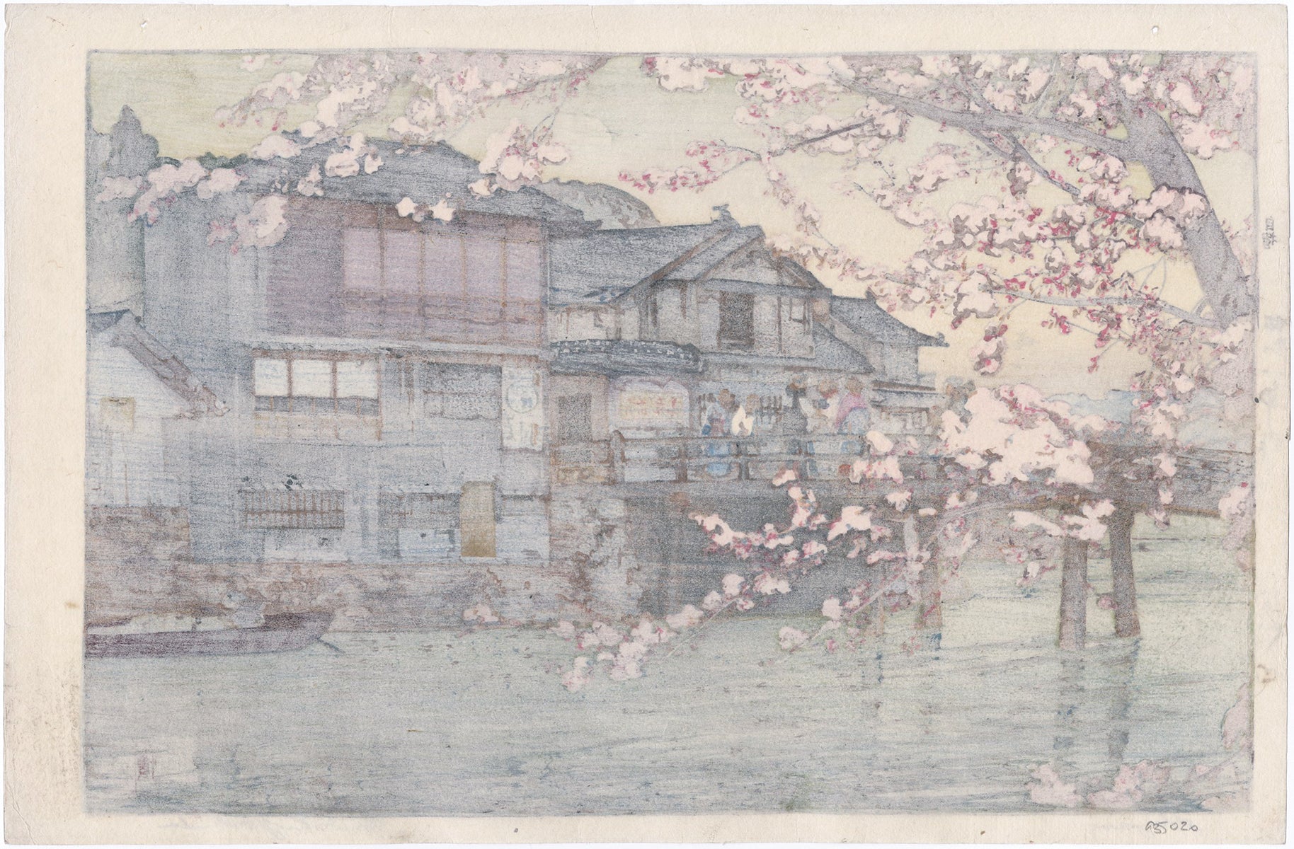 吉田博 加茂川（「関西」より） | 吉田博 | 収蔵品詳細 | 作品を知る