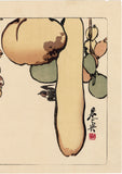 Shibata Zeshin: Hanging Gourds and Zooming Swallows (Sold)